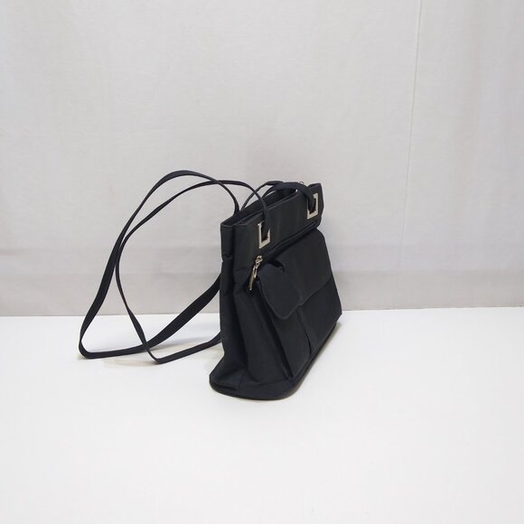 Nine West Multiple Compartment Double Strap Shoulder Tote Bag Zipper Closure - Picture 3 of 6